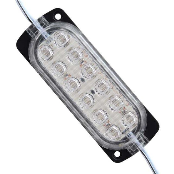 Powermaster Parlak Yanıp Sönen RGB 24 Volt 1.2 Watt  2835 Modül Led ürün görseli 1