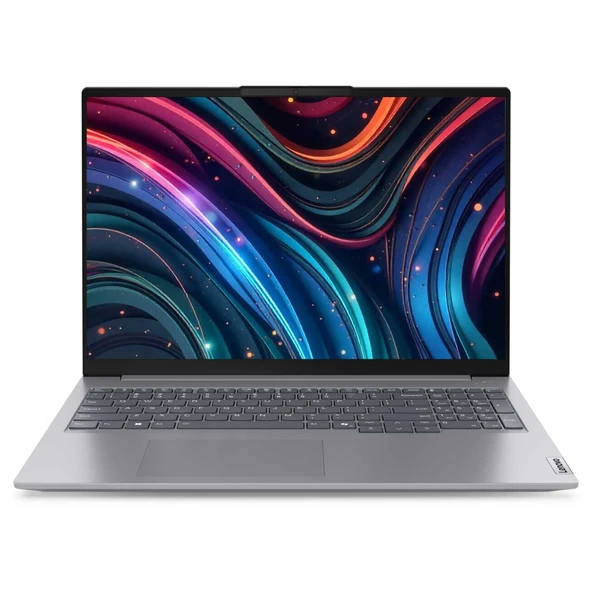 Lenovo ThinkBook 16 21MS005KTR012 Ultra5 125U 64GB 1TBSSD+1TBSSD 16" WUXGA FreeDOS Dizüstü Bilgisayar ürün görseli 1