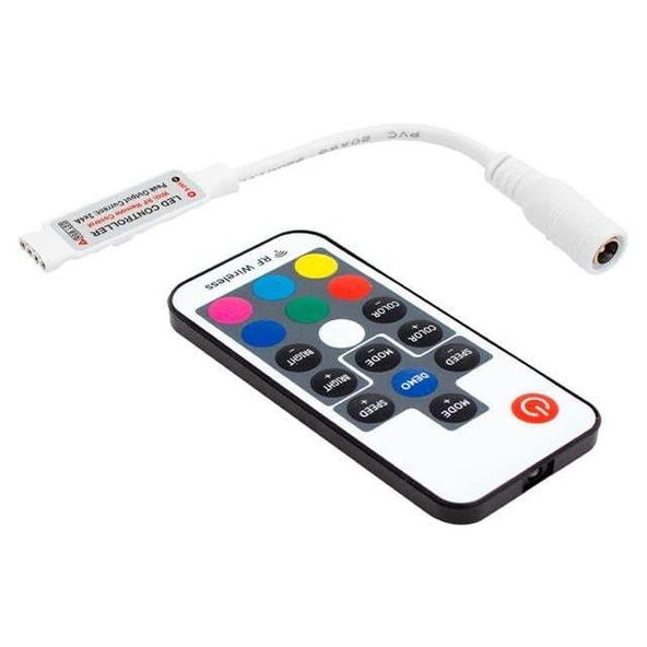 Powermaster 12 Volt RF Küçük Modüllü Uzak Mesafe Algılamalı Led Kontrol Cihazı ürün görseli 1