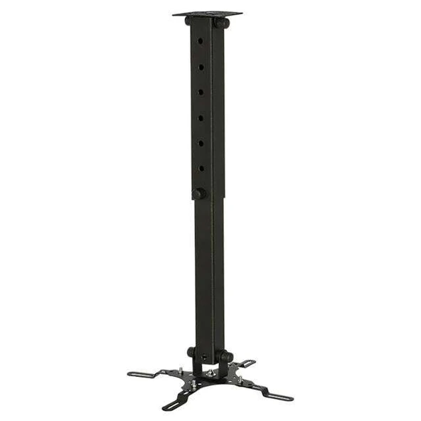Vontech PR-03 35-55 Cm 360° Teleskopik Tavan Projeksiyon Askı Aparatı ürün görseli 1