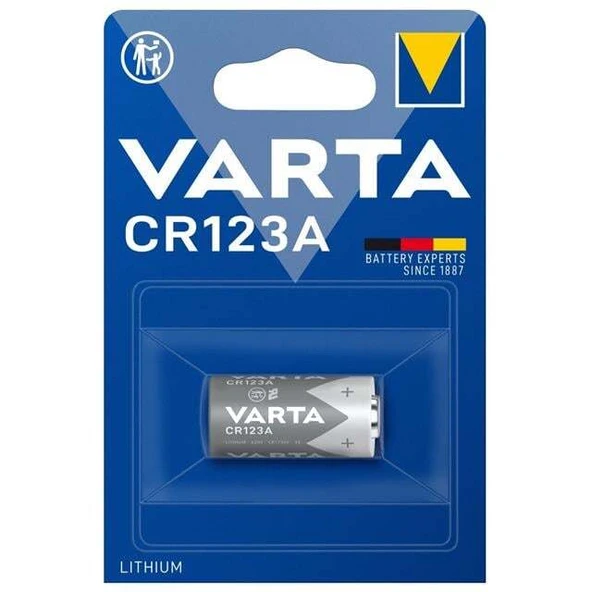 Varta CR123A 3 Volt Lityum Pil Tekli ürün görseli 1