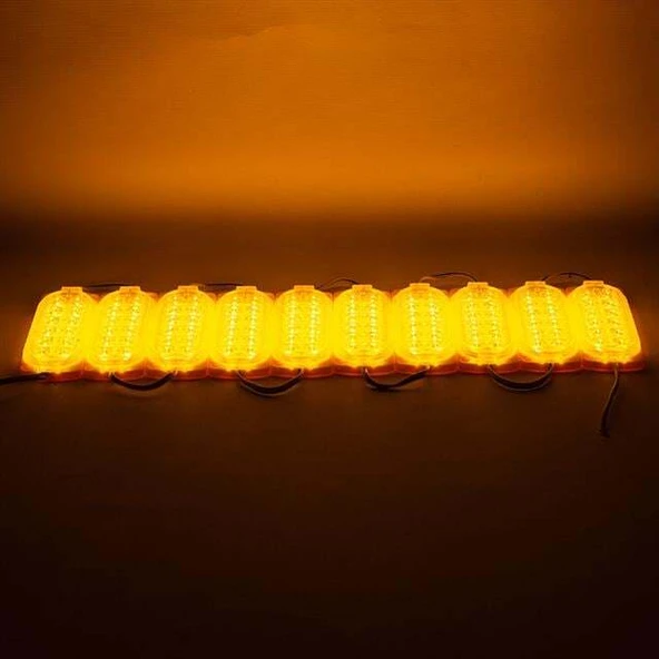 Powermaster 24 Volt 2.4 Watt Tek Renk Sarı 2835 Modül Led - Resim 2