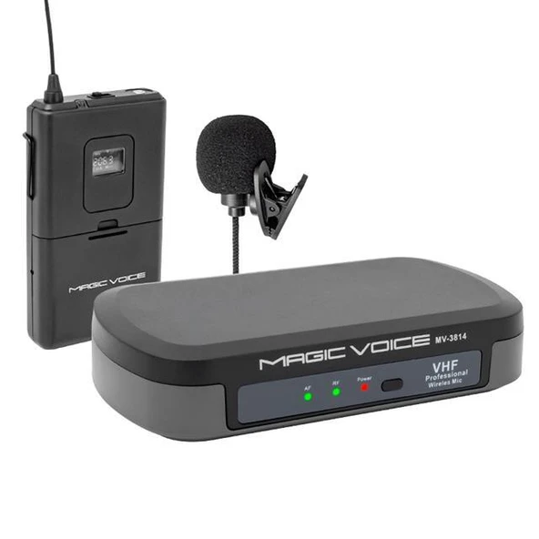 Magicvoice MV-3812 VHF Yaka Tipi Telsiz Mikrofon ürün görseli 1