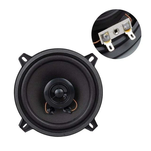 Powermaster PW-13T 4 Ohm 100 Watt 13 Cm Tweteerlı Tekli Hoparlör ürün görseli 1