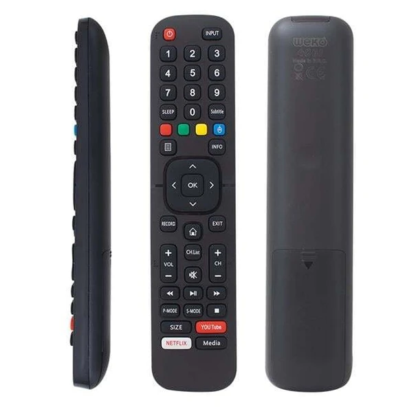 Strong Netflix-Youtube-Media Tuşlu Lcd-Led Tv Kumandası ürün görseli 1