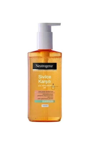 Neutrogena Visibly Clear Sivilce Eğilimli Karşıtı Günlük Temizleme Jeli 200Ml ürün görseli 1