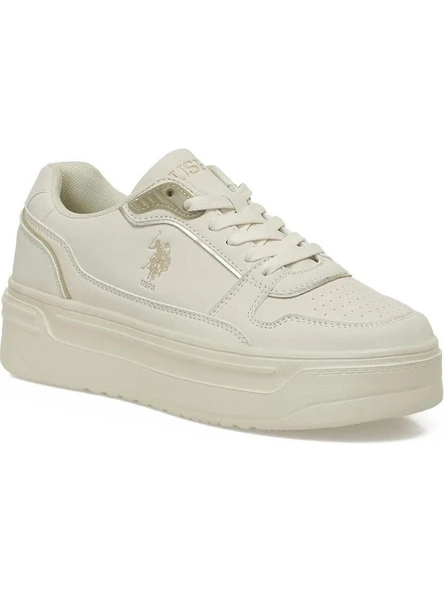 U.S.POLO ASSN CAROLINE 5PR BEJ COMFORT CASUAL ANATOMİK SPOR AYAKKABISI ürün görseli 1