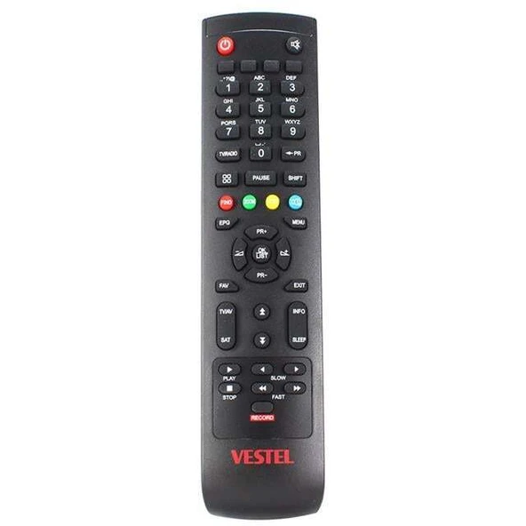 Vestel Record Tuşlu Lcd Tv Kumandası ürün görseli 1