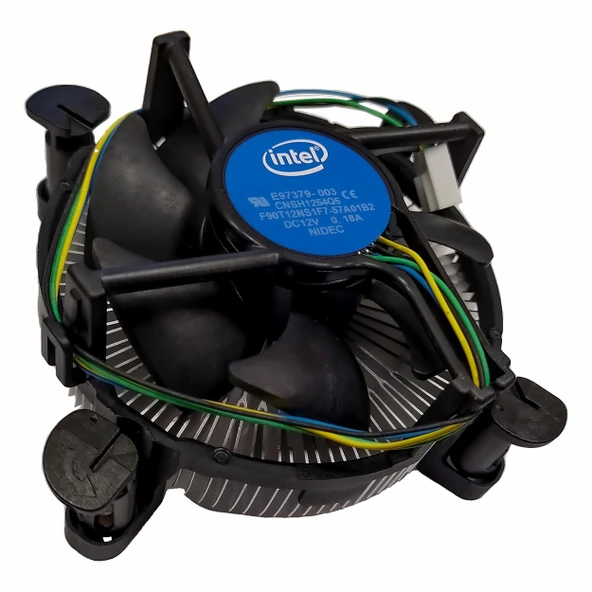 Intel Delta 1200P Siyah İşlemci Hava Soğutucu ürün görseli 1