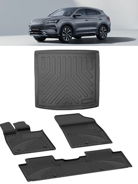 Sahler Byd Seal  4.5 D Paspas ve 3D Rizline ALT Bagaj Havuzu Set ürün görseli 1