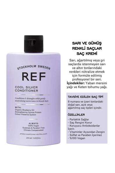 Ref Cool Silver Conditioner 245 ml ürün görseli 1