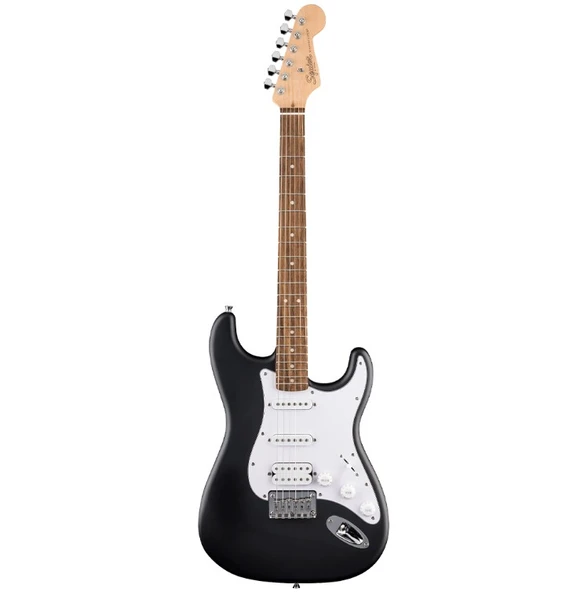 Squier Debut Strat HT HSS LRL WPG BLK Elektro Gitar (Siyah) ürün görseli 1