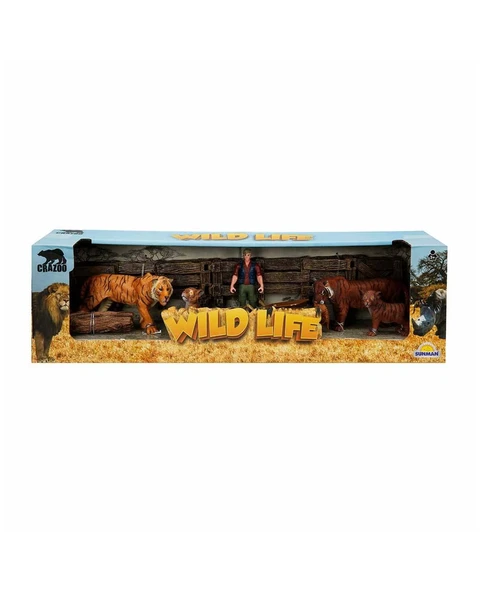 Wild Life Çiftlik Seti - Kaplan 26922 - Resim 3