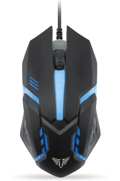 MouseX Sm-g62 Usb Siyah Işıklandırmalı Oyuncu Mouse 2 ADET ürün görseli 1