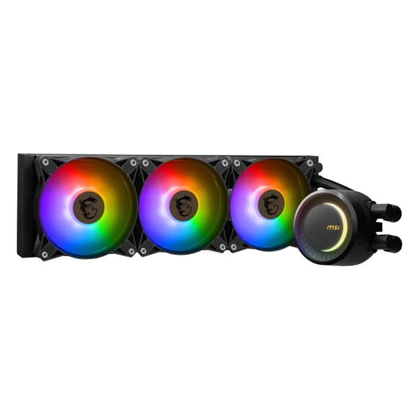 MSI MAG CoreLiquid E360 ARGB 360mm AM5/1700P Siyah İşlemci Sıvı Soğutucu ürün görseli 1