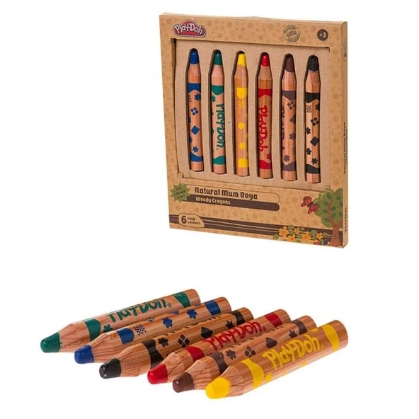 Play-doh 6 Renk Two İn One ürün görseli 1
