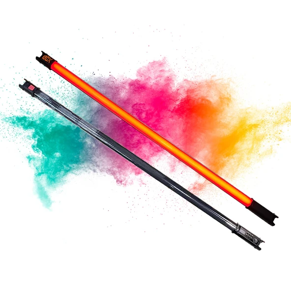 GDX TB-100 RGB 1 Metre LED Tüp Işık 45W 49 Efektli YouTube ve Canlı Yayın Stüdyo Işığı ürün görseli 1