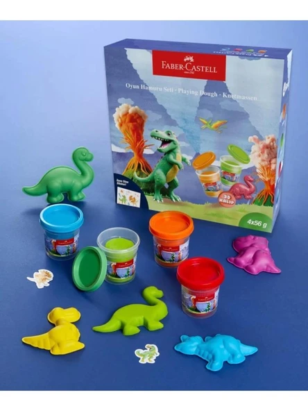 FABER DINO OYUN HAMUR SETI 51700000047 ürün görseli 1