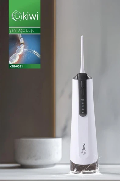 Kiwi KTB-6051 Portatif Taşınılabilir Şarjlı Ağız Bakım ürün görseli 1
