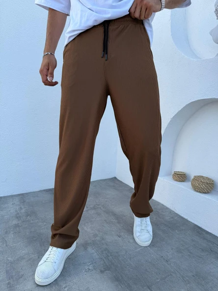 Zara Model Fitilli Baggy Pantolon ürün görseli 1