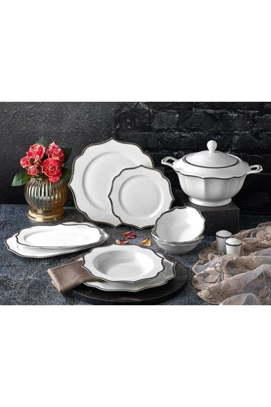 ARYILDIZ Royal Queen 60 Parça Yemek Takımı 40016 ürün görseli 1