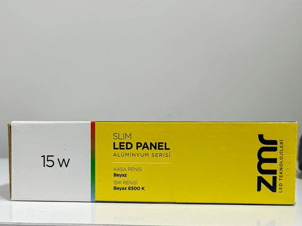 ZMR 15w SLİM 2 Lİ LED PANEL ARMATÜR - Resim 5