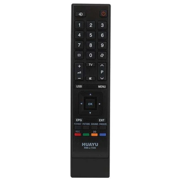 Toshiba RM-L1106 3D Lcd-Led Tv Kumandası ürün görseli 1