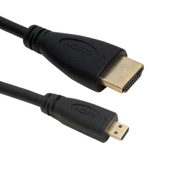 Powermaster PM-31334 HDMI Erkek - Micro HDMI Erkek 1,5 Metre Kablo ürün görseli 1