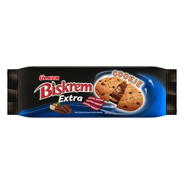 Ülker Biskrem Extra Cookie 184 Gr x 6 Adet - Resim 2