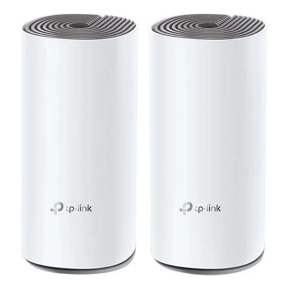 TP-Link AC1200 Deco E4 1200Mbps Mesh WIFI Sistemi (İkili) ürün görseli 1