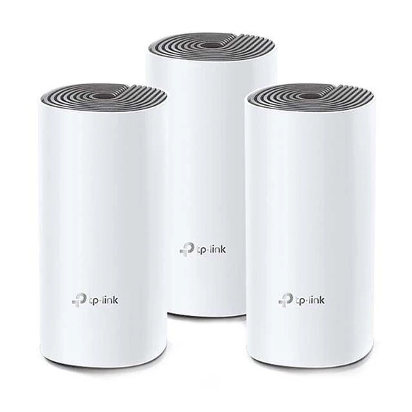 TP-Link AC1200 Deco E4 1200Mbps Mesh WIFI Sistemi (Üçlü) ürün görseli 1