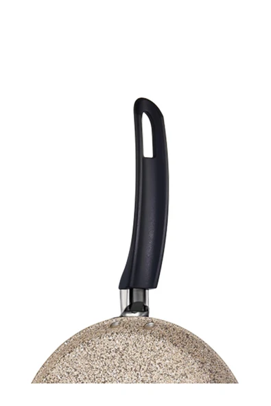 FALEZ Creamy Granit 24 Cm Krep Tavası - Resim 4