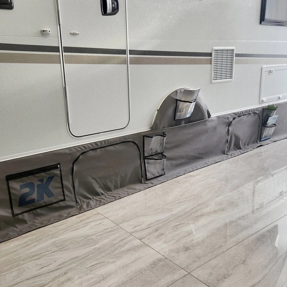 2K Ripstop 6m Cepli Karavan Eteği + Teker Kılıf Seti ürün görseli 1