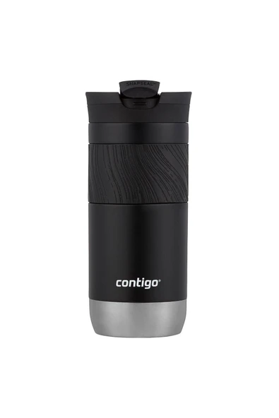 Contigo Byron Pro Snapseal Termos Bardak 470ML Siyah - Resim 2