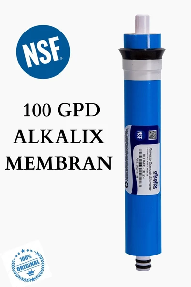 alkalix Su Arıtma Cihazı 100 Gpd Alkalıx Membran Filtre ürün görseli 1