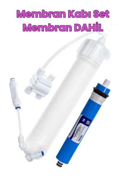 water jobs Su Arıtma Cihazı Membran Kabı + Membran Full Set ürün görseli 1
