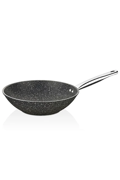 FALEZ Black Lıne 28 Wok Tava - Resim 3