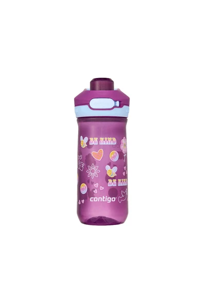 Contigo Jessie Tritan Bas İç Kapaklı Çocuk Suluğu 420ml - Pembe ürün görseli 1