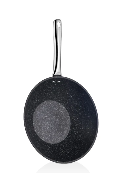 FALEZ Black Lıne 28 Wok Tava - Resim 4