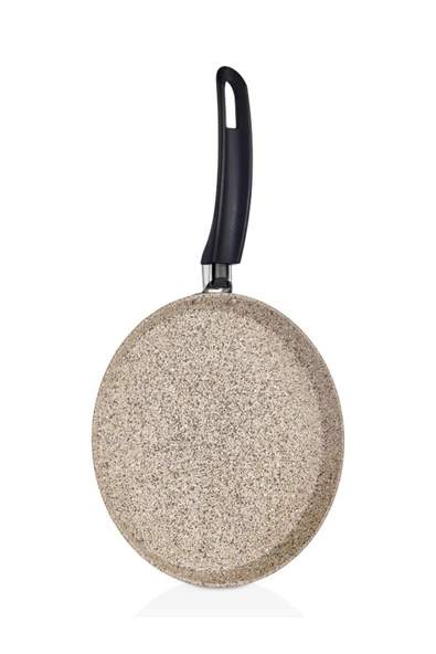 FALEZ Creamy Granit 24 Cm Krep Tavası - Resim 3