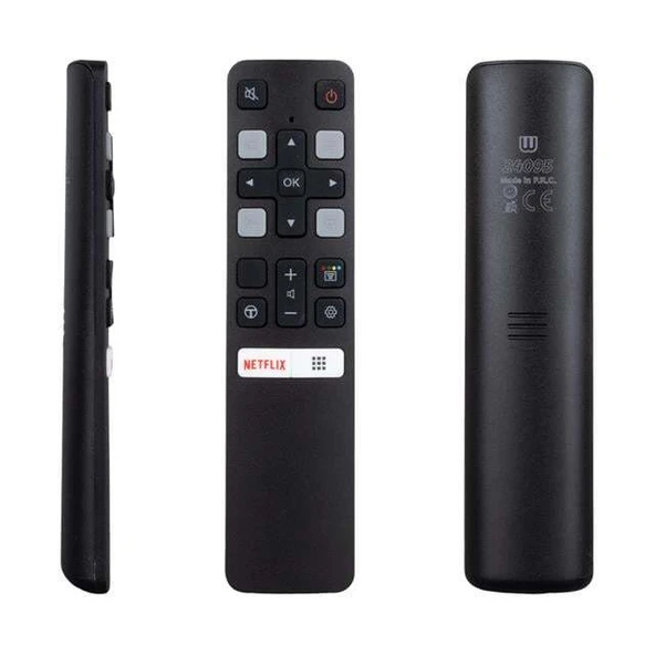 Weko Tcl RC 802V FMR1  Netflix Tuşlu 50'' - 55'' Android Akıllı Lcd Led Tv Kumanda (Ses Komutsuz) ürün görseli 1