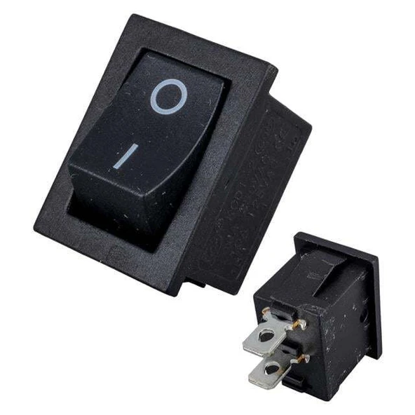 IC-124 Mini Işıksız Yaylı 2P On-Off Anahtar ürün görseli 1