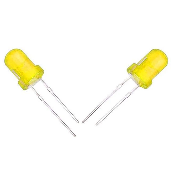 Halmet Mantar Led 4.8mm Sarı ürün görseli 1