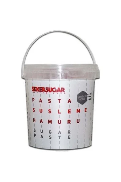 SEKER SUGAR 1 KG  HAMUR PEMBE ürün görseli 1
