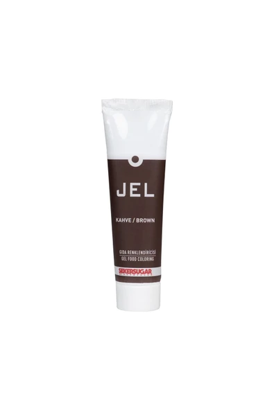SEKER SUGAR JEL BOYA 100 ML KAHVE ürün görseli 1