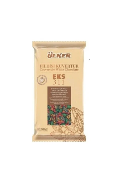 ÜLKER FİLDİŞİ KUVERTÜR  2,5 KG (EKS 311) ürün görseli 1