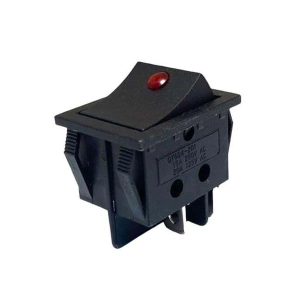 IC-104D 220 Volt Geniş Nokta Işıklı On-Off  Anahtar ürün görseli 1