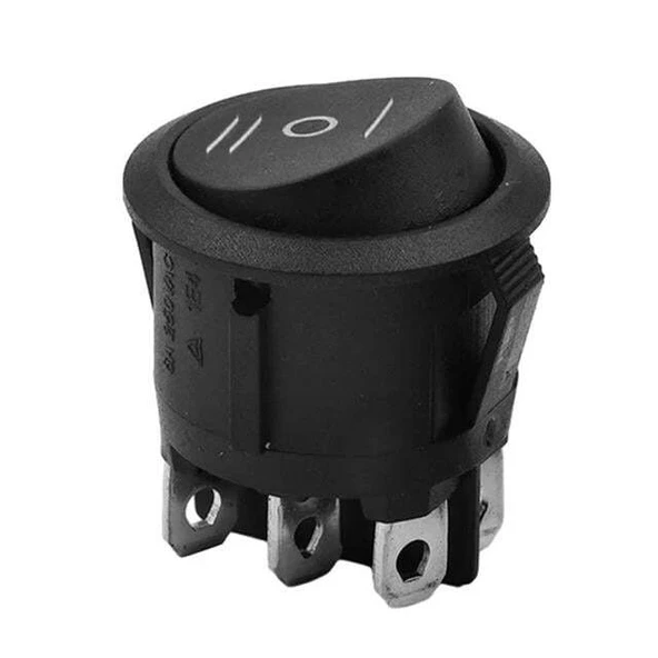 IC-134-6 Yuvarlak On-Off-On 6P Switch Anahtar ürün görseli 1