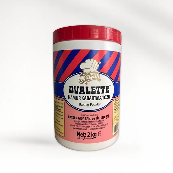 OVALETTE KABARTMA TOZU  2 KG ürün görseli 1