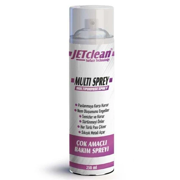 Jetclean WD-40 250 Ml Pas Sökücü Multisprey ürün görseli 1